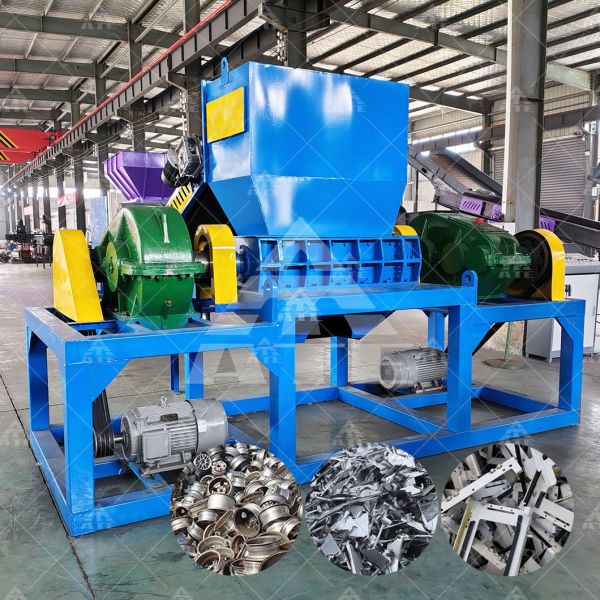 Déchets d'acier Déchets d'aluminium Broyeur à marteaux Machine de broyage de métaux Broyeur de fer