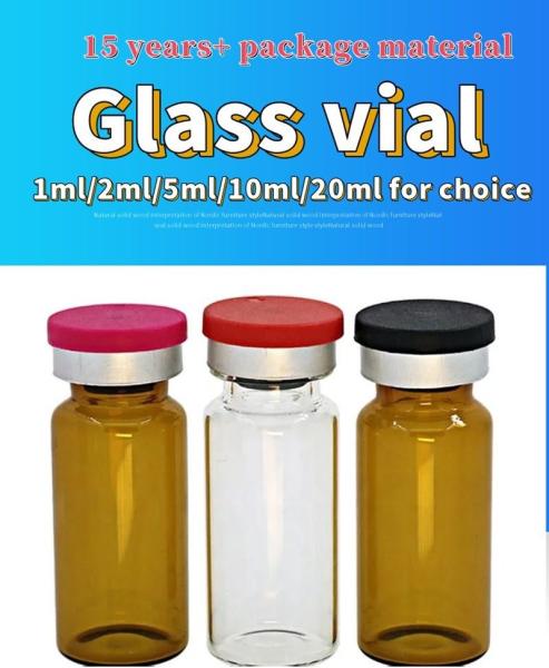 Crimp Neck Sterile Empty Vials Low Borosilicate Sterile 10ml Vials