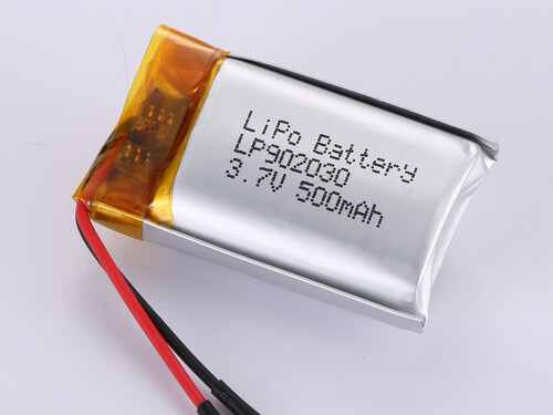 Литийная батарея MP4 высокой емкости LP702530 3.7V 500MAH перезаряжаемая
