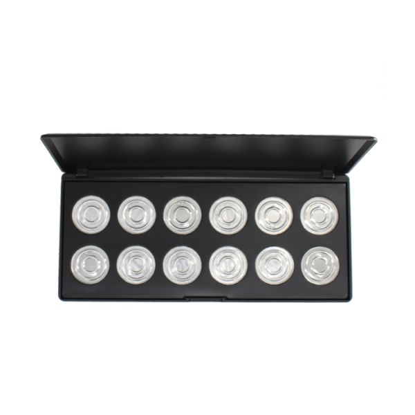 Plastic Empty Lipstick Palette Case , DIY Empty Blush Palette 12 Colors