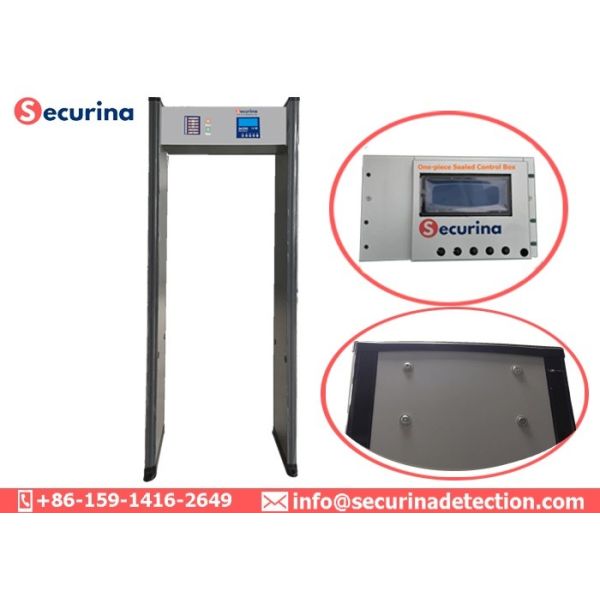 15 Watt Walk Through Body Temperature Scanner Non Touching Metal Detector