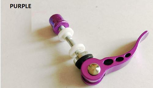 Outdoor Bicycle Quick Release Aluminium Alloy Bike Seat Post Clamp Skewer Bolt Mountain Bike Road Bike Seat Tube Clamp