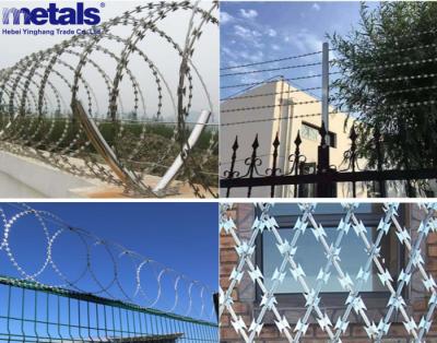 Poland 900mm Coil Thermal Concertina Razor Barbed Wire BTO-22