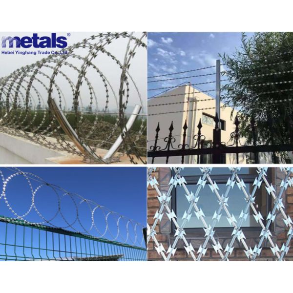 Польша 900 мм катушка Термоконцертина Бритва Колючая проволока BTO-22