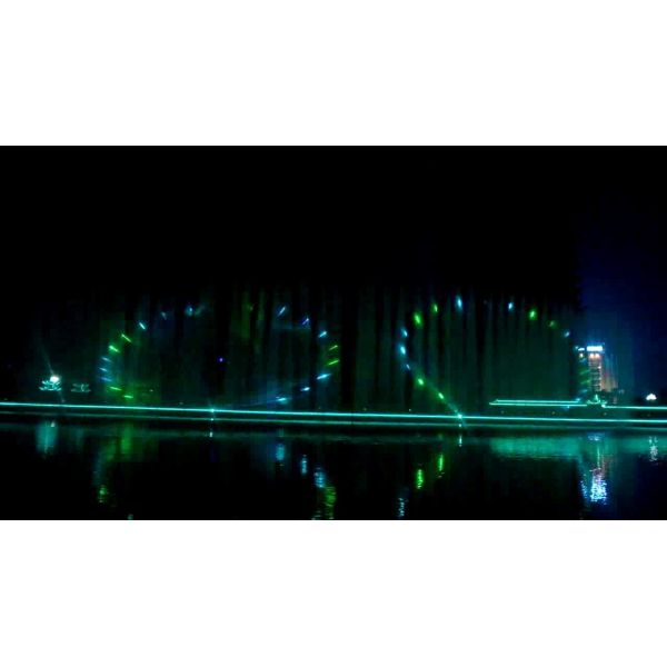 Creative Modern Laser Light Dance Show For Commercial Plaza Customized Design