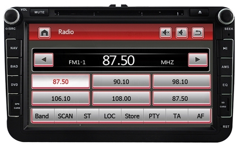 Volkswagen Golf 5 /Golf 6 /Passat B6 /CC with car mp3 player bluetooth OCB-8017