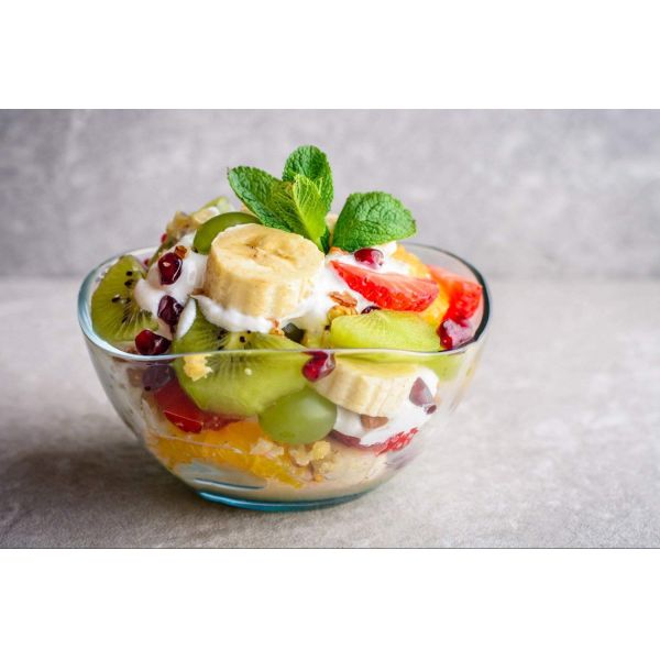 Плиты заряжателя прозрачной прочной оправы волны стеклянные, шар стекла фруктового салата