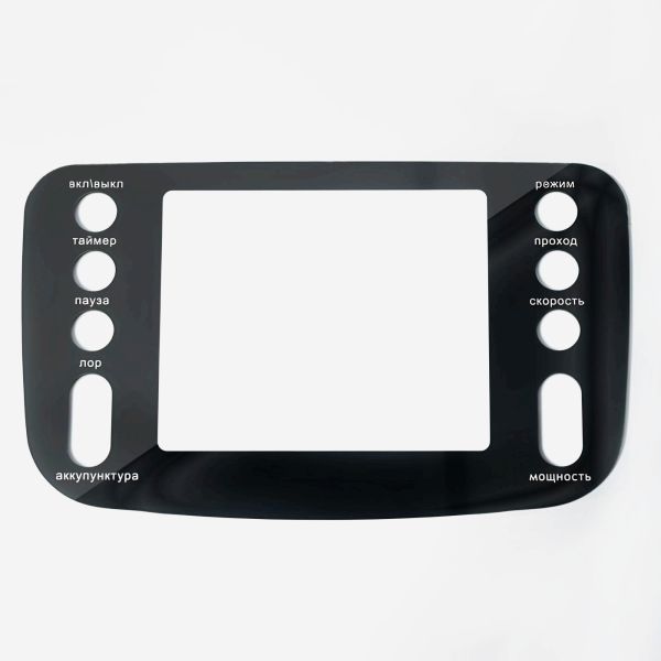 Огнезащитная акриловая панель переключателя, промышленный ОЭМ верхнего слоя кнопочной панели мембраны