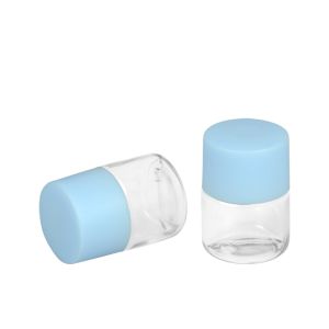 10ML&50ML de empacotamento cosméticos de alta qualidade esvaziam o tonalizador plástico Mini Lotion Sample Bottles da garrafa de círculo de PETG