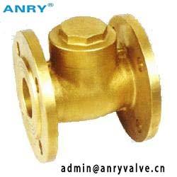 1.6Mpa  Plumbing Female Thread Brass Non Return Valve