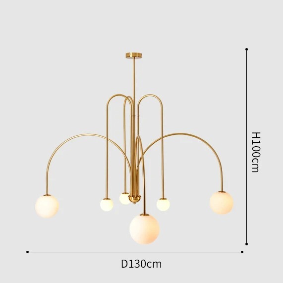 Nordic Minimalist Pendant Light for Living Room Restaurant Lamp（WH-AP-668）