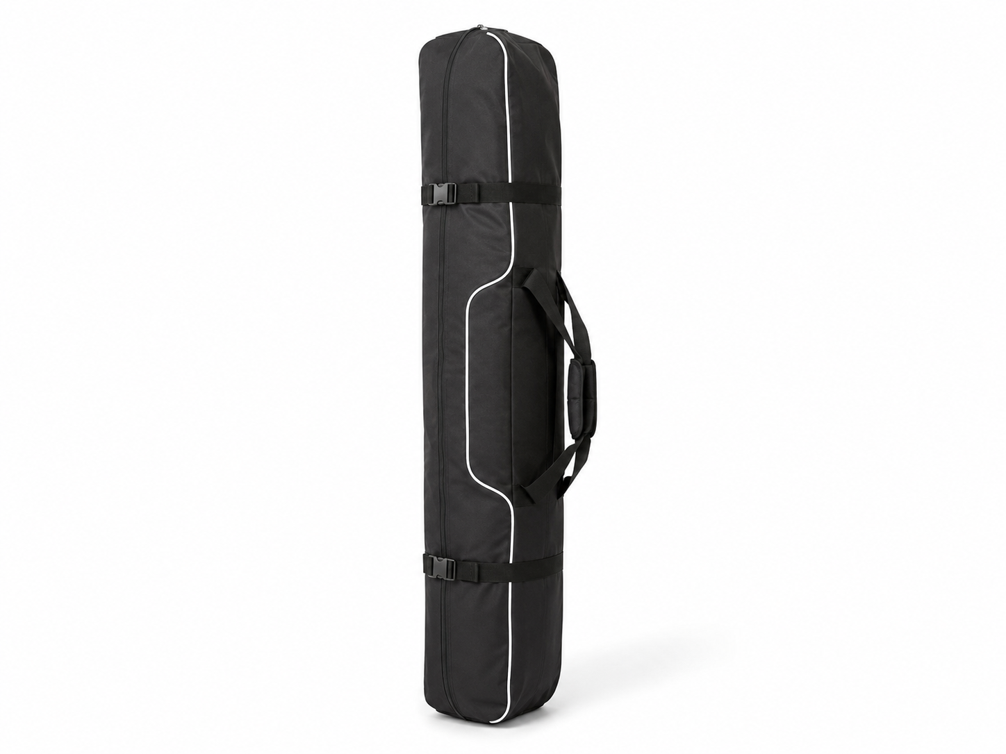Fully Padded Single Ski Travel Bag, Durable Protective Ski Carrier for Air Travel, Transport, Storage & Winter Sports