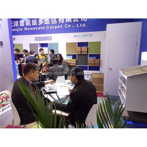 50x50cm Good Ware-Resistant Polypropylene Carpet Tile with PVC Backing