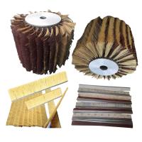 Pinceau de dépoussiérage en nylon Roller de polissage Pinceau de meulage Machines de travail du bois Pinceau de papier de sable Sisal Roller