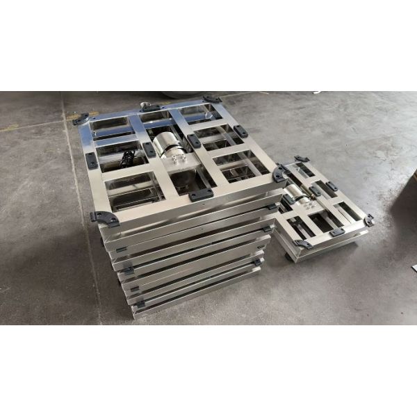 600x600mm 500kg 304 Full Stainless Steel Weighing Platform Scale