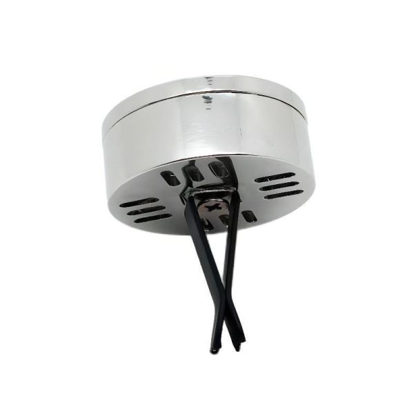 Custom Metal Silver Blank Car Air Freshener Clips For Sublimation Printing