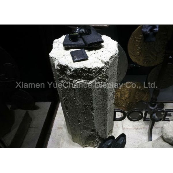 Escultura de la moneda de la fibra de vidrio de la forma redonda, decoraciones comerciales de la Navidad