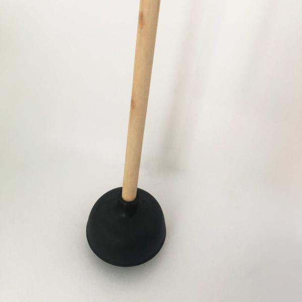 Toilet Bowl Plunger Toilet Cleaner Brush Double Thrust Force Cup Heavy Duty Commercial