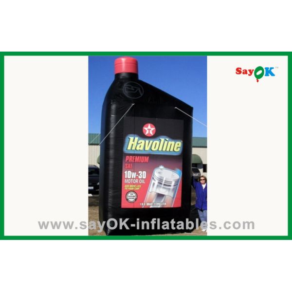 Бутылка масла напольной рекламы раздувная для сбывания