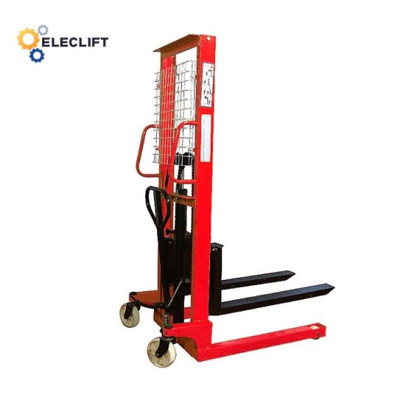 1500mm 2000mm Lifting Height Manual Pallet Stacker 500kg