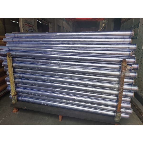 60 Micron Stretch Film Roll / PVC Film Sheets 30 PHR 137cm Width