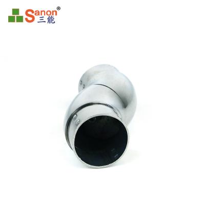 material flexível do cotovelo 304 do cotovelo de aço inoxidável da espessura de 0.25mm - de 3mm