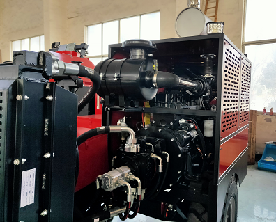 2.5km/H надземная линия гидравлическое оборудование Tensioner кабеля