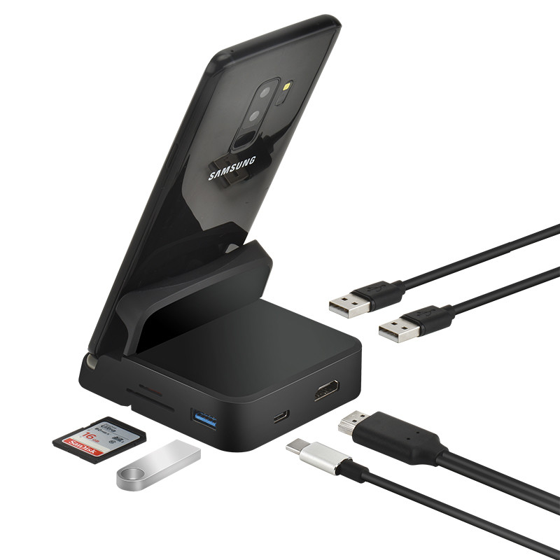 5Gbps передача данных тип C USB Hub адаптер многопортовый хаб для ноутбука телефон держатель