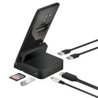 Transfert de données de 5 Gbps type C Adaptateur USB Hub Multiport Hub Pour porte-commande portable