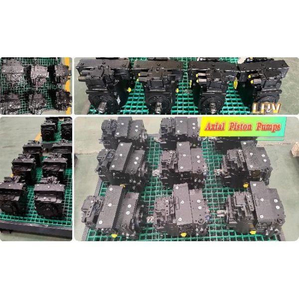 Customized mixing pump Bomba de pistão hidráulica axial com deslocamento variável e estrutura de placa de barragem