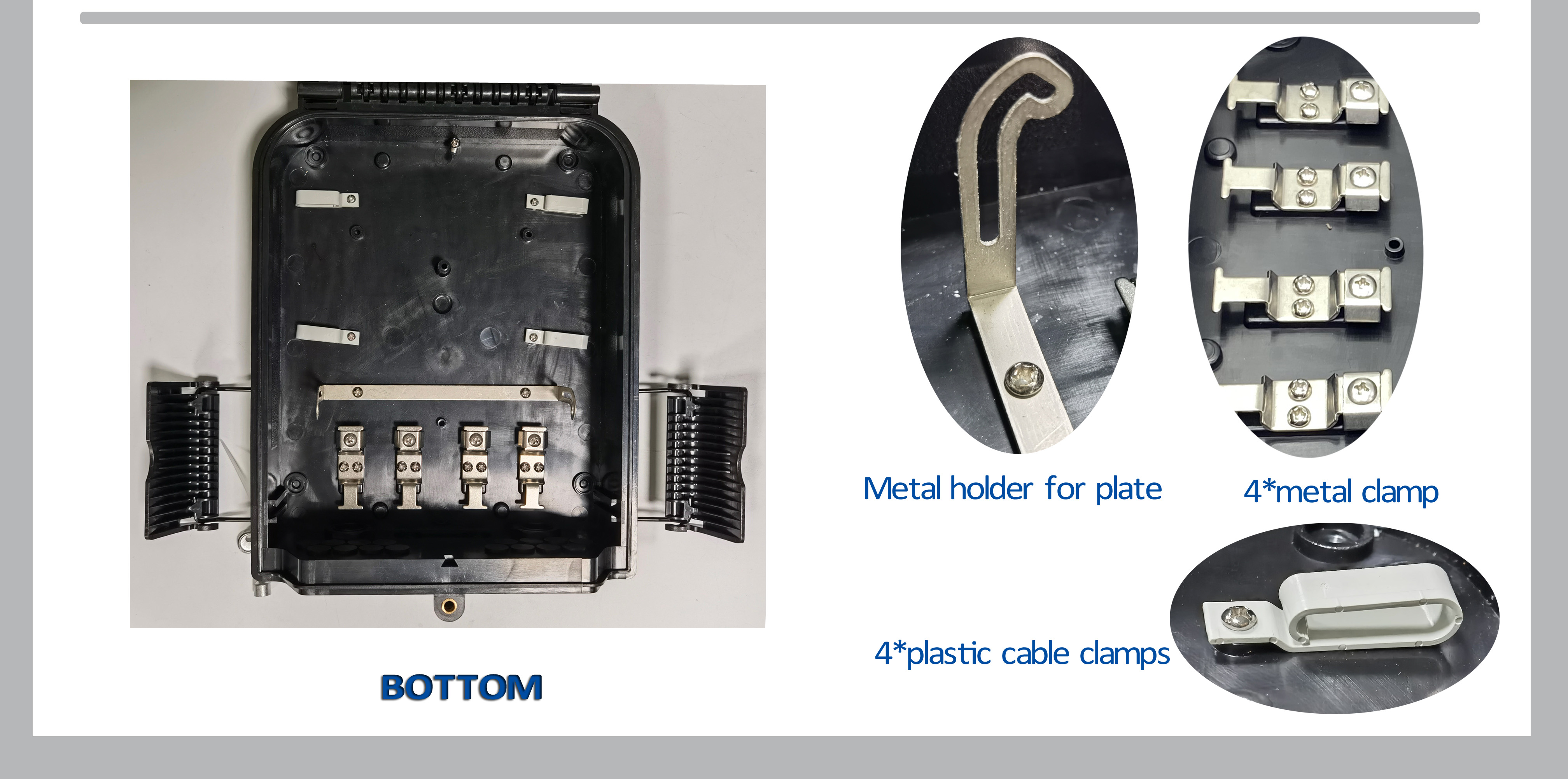 ядр IP65 коробки распределения 24 оптического волокна Splitter 1x16 водоустойчивое
