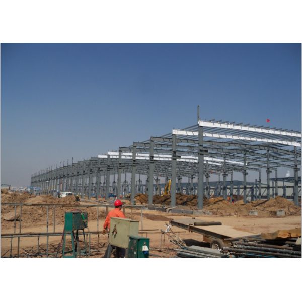 Marco modificado para requisitos particulares del portal de la construcción de edificios de la estructura del marco del diseño