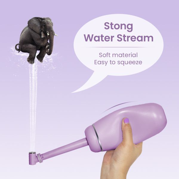 Compact Portable Electric Bidet 380ML Water Capacity For Hygienic Cleaning