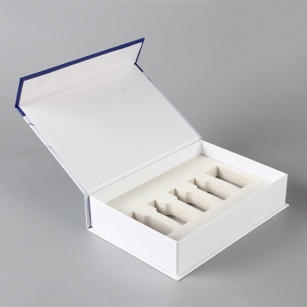 Custom Order Luxury Black Magnetic Jewelry Box Packaging with Foldable Design and Logo