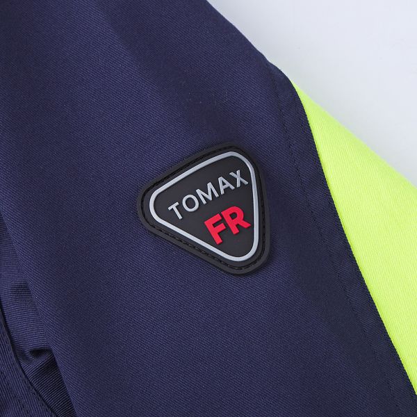 Cotton Stretch Flame Resistant Safety Jacket Anti Statics FR Work Jacket