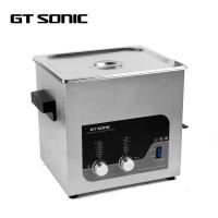 Limpador digital ultrassônico de controle de botão 9l 40khz para hardware de vidraria de laboratório