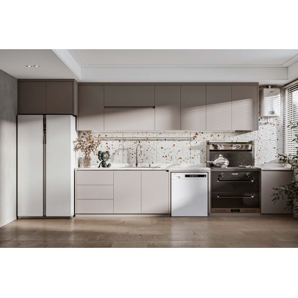 Complete Set Custom Kitchen Cabinets PVC Kitchen Cabinets and Accessories