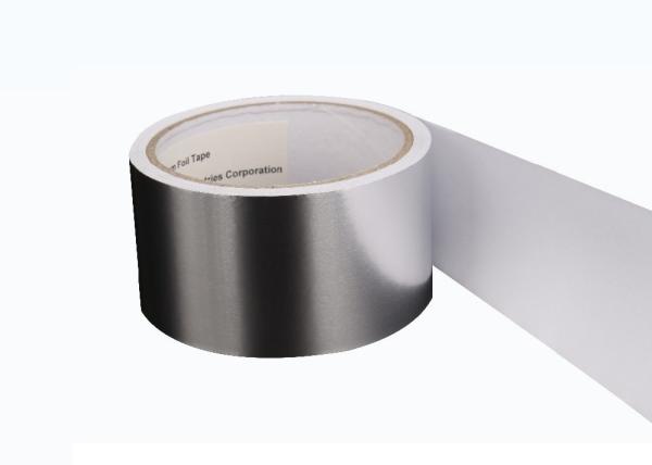 Acrylic Adhesive Aluminum Foil Duct Tape Heavy Duty 0.018-0.125mm Thickness