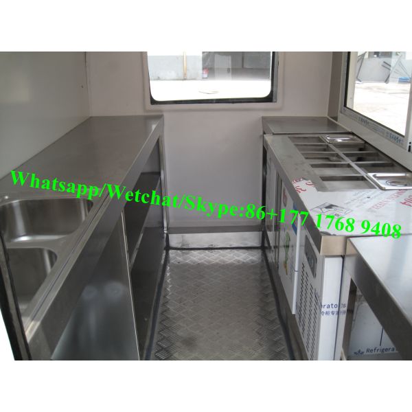 Australia Standard Mobile Food Trailer for Kitchen Spice Cart and Customizable 1500kg