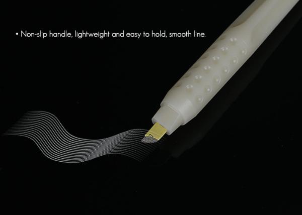 Disposable Microblading Eyebrow Pen for Trainning , Semi Permanent Makeup Eyebrow Tattoo Pen