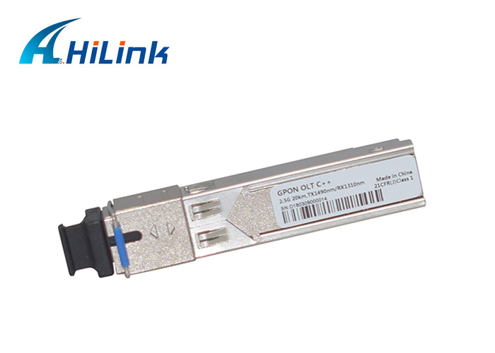 модуль Tx1490nm Rx1310nm приемопередатчика 20km GPON OLT SFP