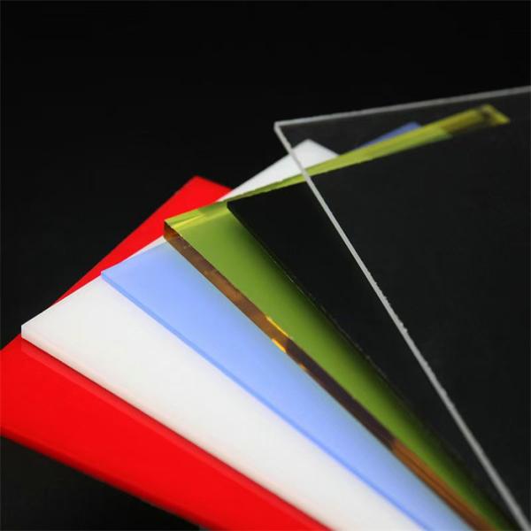 High Transparency Clear Acrylic Board 1.22x2.44m Size 2mm Thickness For Signs