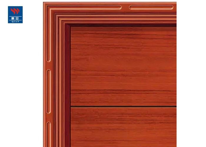 Прокатанная дверь твердого Teak деревянная