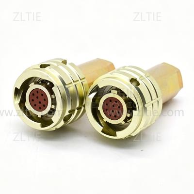 ZH127 Series Connector Shell Size 10 10pin Female Plug with Straight Tail