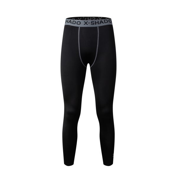 Men's Compression Leggings with Polyester Spandex Blend for Quick Dry and Breathable Sports Base Layer Pants