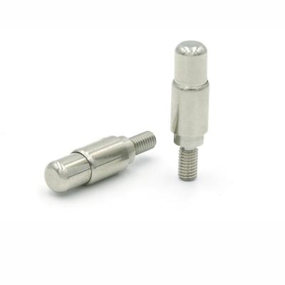 Customized 30A threaded spring pogo pin used for charging medical products