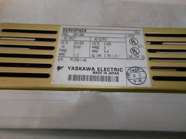 Yaskawa DR2-08AC-F AC Servo Driver 1 Year Warranty
