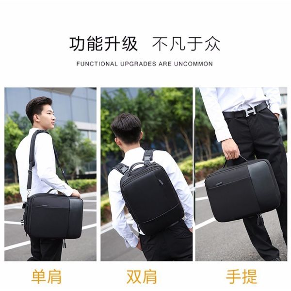 Large capacity travel mochilas crossbody notebook backpack unisex waterproof 15.6'' convertable laptop bag
