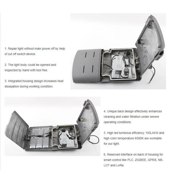 заливка формы алюминия модуля уличного света СИД 130lm/W 300w Ip66