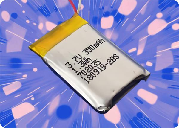 350 mAh 3,7 V batterie Li-ion 300 cycles batterie pour appareils robotisés